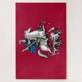 Vlag van Moskou (Russische hoofdstad) Legpuzzel (Verticaal)