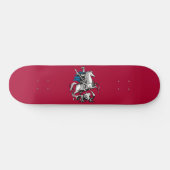 Vlag van Moskou (Russische hoofdstad) Persoonlijk Skateboard (Horizontaal)