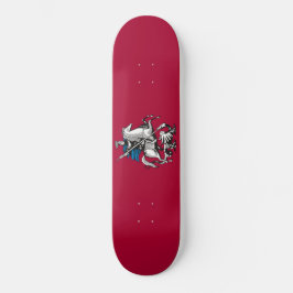 Vlag van Moskou (Russische hoofdstad) Persoonlijk Skateboard