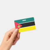 Vlag van Mozambique Badge (Handheld)