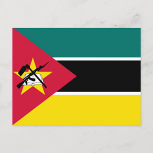Vlag van Mozambique Briefkaart