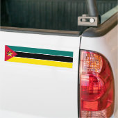 Vlag van Mozambique Bumpersticker (Op Truck)