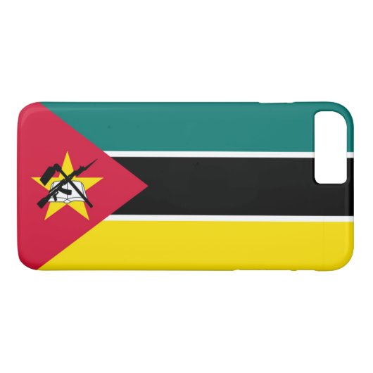 Vlag van Mozambique Case-Mate iPhone Case (Achterkant (Horizontaal))