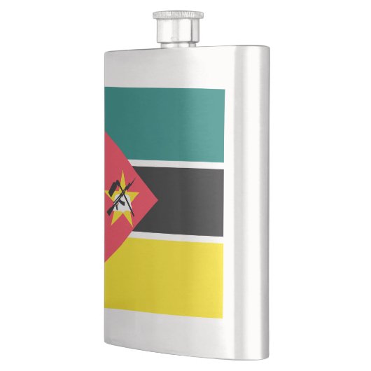 Vlag van Mozambique Flacon (Links)
