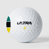 Vlag van Mozambique Golfballen (Logo)