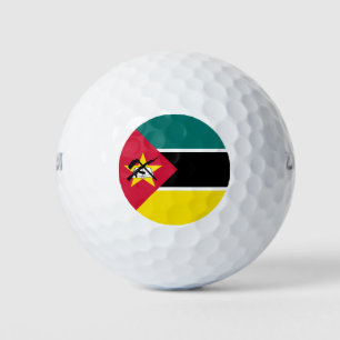 Vlag van Mozambique Golfballen