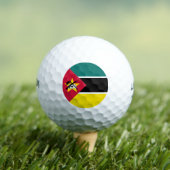 Vlag van Mozambique Golfballen (Insitu Shirt)