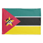Vlag van Mozambique Kussensloop (Achterkant)