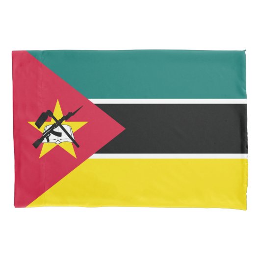 Vlag van Mozambique Kussensloop (Voorkant)