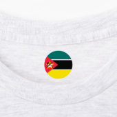 Vlag van Mozambique Labels (Aangebracht)