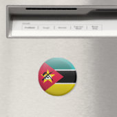 Vlag van Mozambique Magneet (Insitu (Vaatwasser))
