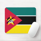 Vlag van Mozambique Muismat (Met muis)