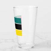 Vlag van Mozambique (nationale vlag) (Afrika) Glas (Links)