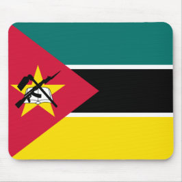 Vlag van Mozambique (Nationale vlag) (Afrika) Muismat