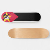 Vlag van Mozambique (Nationale vlag) (Afrika) Persoonlijk Skateboard (Horizontaal)