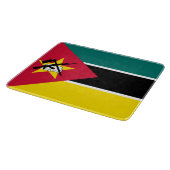 Vlag van Mozambique (nationale vlag) (Afrika) Snijplank (Hoek)