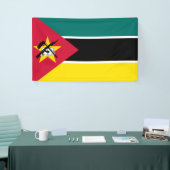 Vlag van Mozambique (nationale vlag) (Afrika) Spandoek (Beurs)