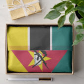 Vlag van Mozambique (nationale vlag) (Afrika) Tissuepapier (Geschenk)