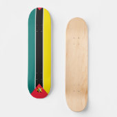 Vlag van Mozambique Persoonlijk Skateboard (Voorkant)