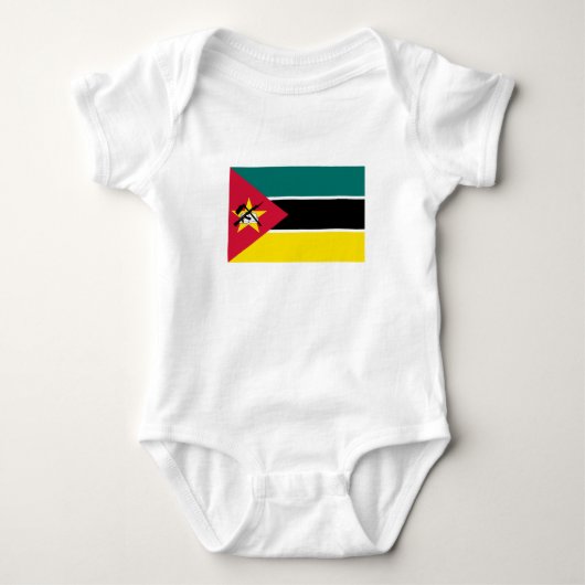 Vlag van Mozambique Romper (Voorkant)