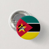 Vlag van Mozambique Ronde Button 3,2 Cm (Voorkant /achterkant)