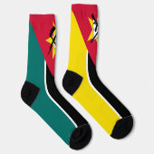 Vlag van Mozambique Sokken (Rechts)