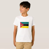 Vlag van Mozambique T-shirt (Voorkant volledig)
