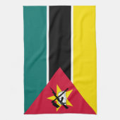 Vlag van Mozambique Theedoek (Verticaal)