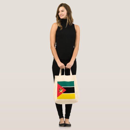Vlag van Mozambique Tote Bag (Voorkant (model))