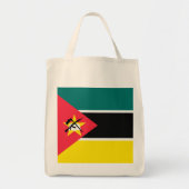 Vlag van Mozambique Tote Bag (Voorkant)