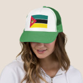 Vlag van Mozambique Trucker Pet (In situ)