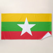 Vlag van Myanmar (Birma)
