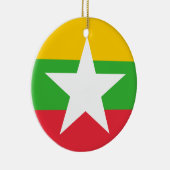 Vlag van Myanmar Ornament (Rechts)