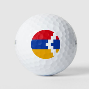 Vlag van Nagorno-Karabach Golfballen