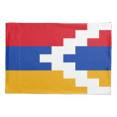 Vlag van Nagorno-Karabach Kussensloop (Achterkant)