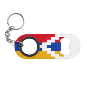 Vlag van Nagorno-Karabach Mini Flessenopener