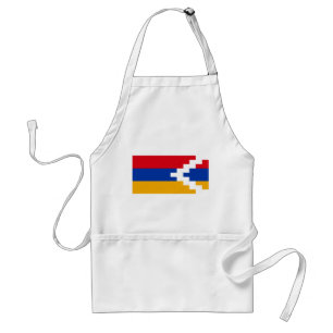 Vlag van Nagorno-Karabach Standaard Schort