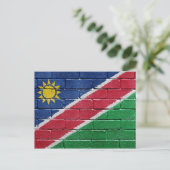 Vlag van Namibië Briefkaart (Staand voorkant)