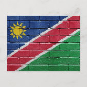 Vlag van Namibië Briefkaart (Voorkant)