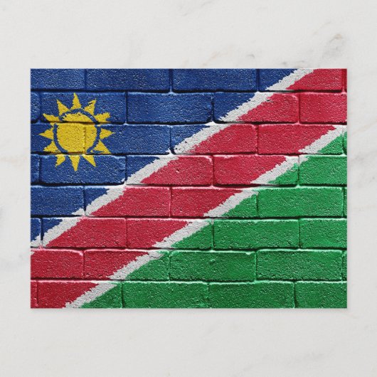Vlag van Namibië Briefkaart (Voorkant)