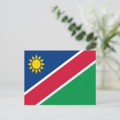 Vlag van Namibië Briefkaart (Staand voorkant)
