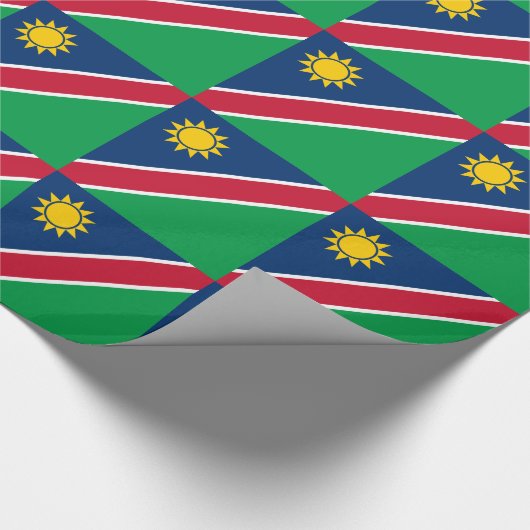 Vlag van Namibië Cadeaupapier (Hoek)