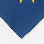 Vlag van Namibië Fleece Deken (Hoek)