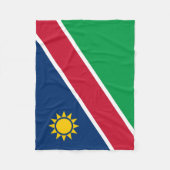 Vlag van Namibië Fleece Deken (Voorkant)