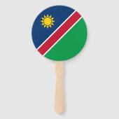 Vlag van Namibië Handwaaier (Achterkant)