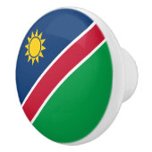 Vlag van Namibië Keramische Knop (Rechts)