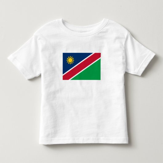 Vlag van Namibië Kinder Shirts (Voorkant)