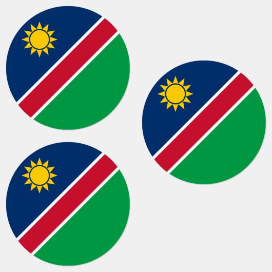 Vlag van Namibië Labels (Groep)