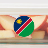 Vlag van Namibië Labels (Aangebracht)