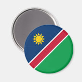 Vlag van Namibië Magneet (Voorkant / Achterkant)